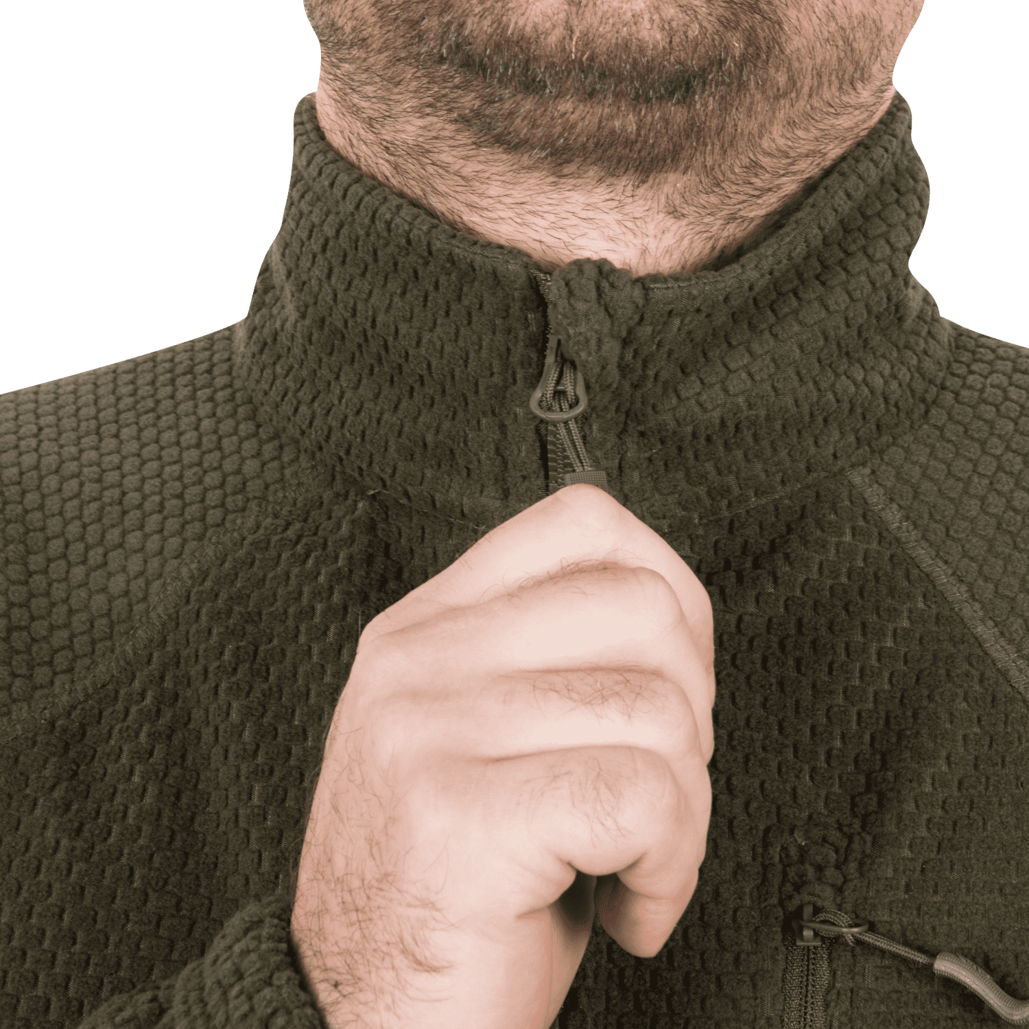 Толстовка Helikon ALPHA TACTICAL Jacket - Grid Fleece - Foliage Green — изображение 9