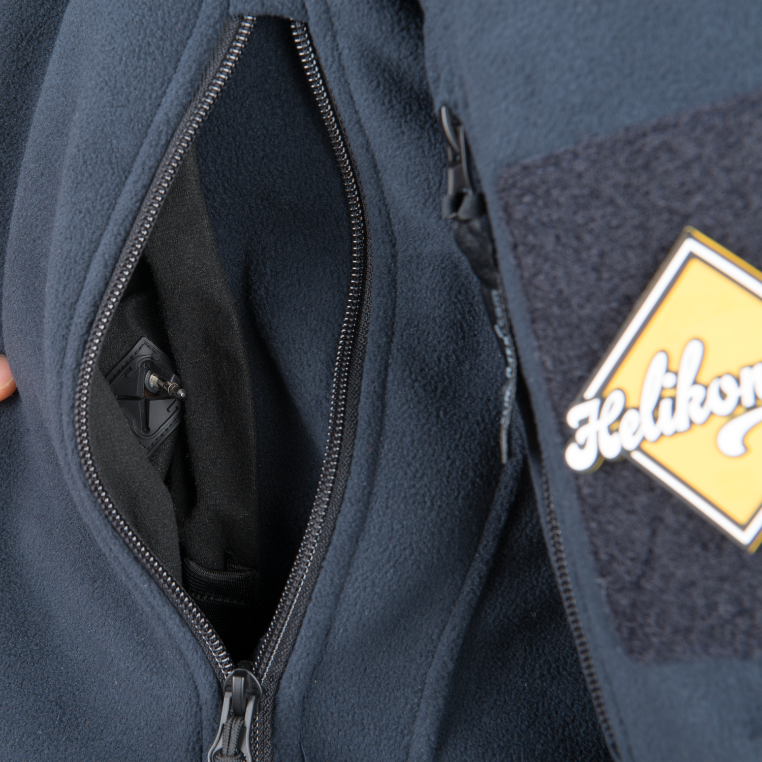 Куртка Helikon LIBERTY Jacket - Double Fleece - Jungle Green — изображение 4