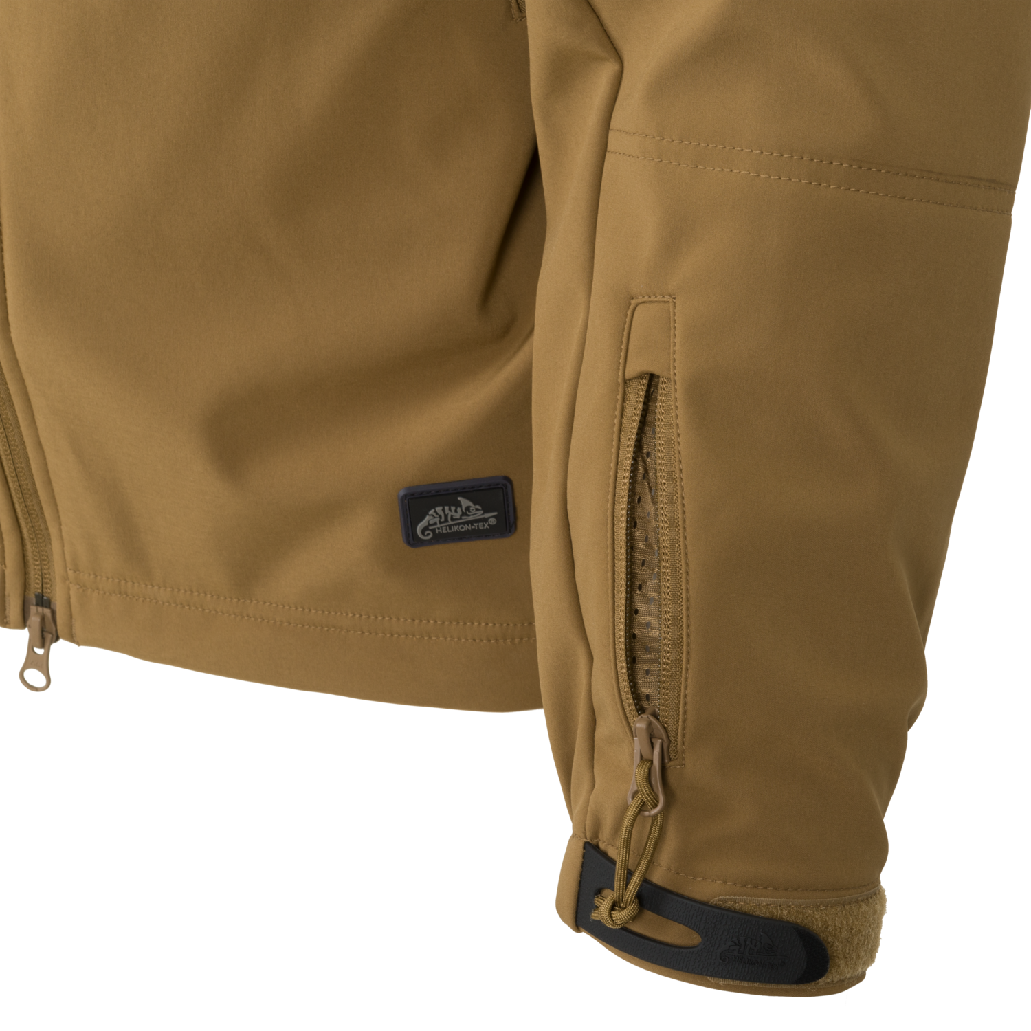 Куртка Helikon GUNFIGHTER Jacket - Shark Skin Windblocker - Foliage Green — изображение 8
