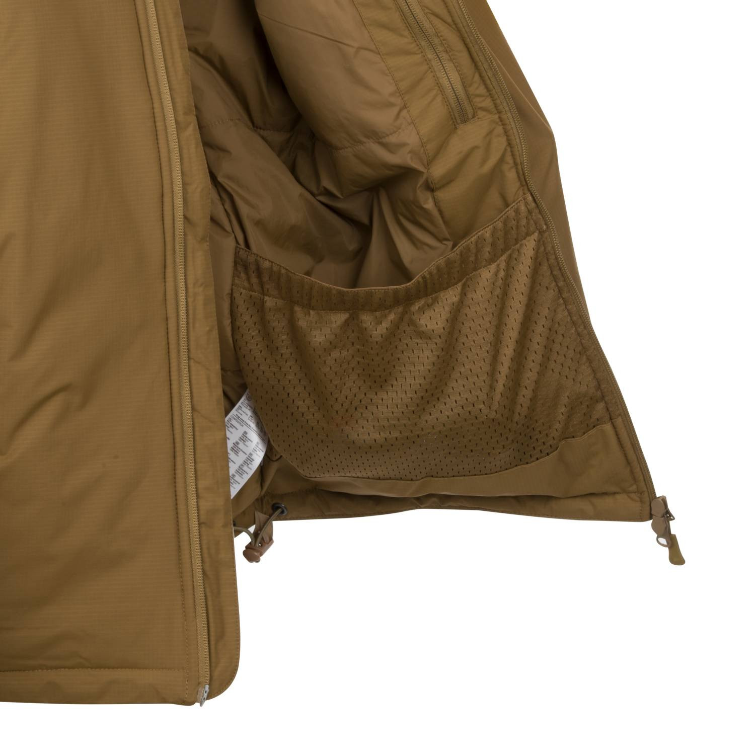 Куртка Helikon LEVEL 7 Lightweight Winter Jacket - Climashield® Apex 100g - Coyote — изображение 3