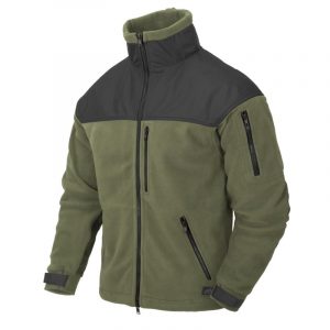Куртка Helikon CLASSIC ARMY Jacket - Fleece - Olive Green/Black
