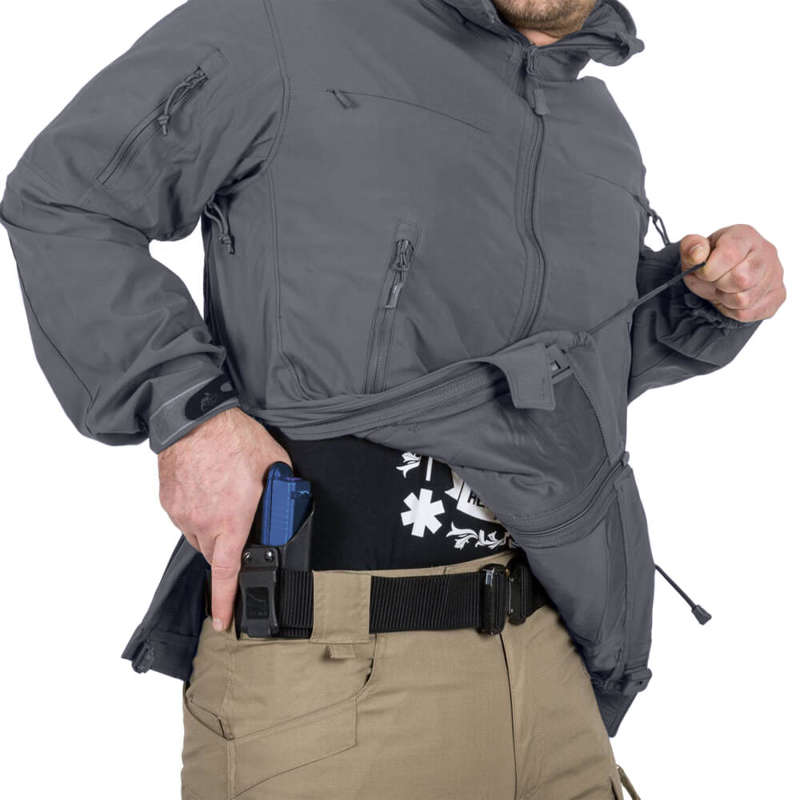Куртка Helikon COUGAR® QSA™ + HID™ Jacket - Soft Shell Windblocker - Shadow Grey — изображение 8