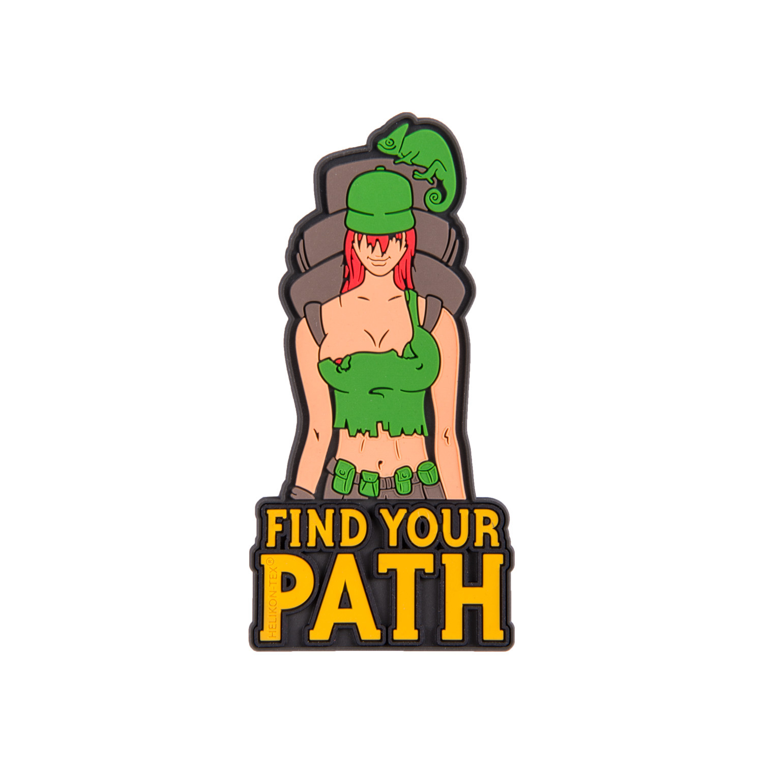 Патч Helikon "Find Your Path" - PVC - Olive Green