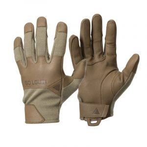 Перчатки Helikon DA CROCODILE FR Gloves Short® - Nomex - Light Coyote