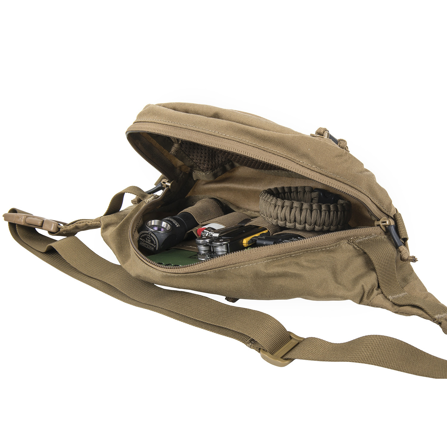 Сумка Helikon BANDICOOT Waist Pack® - Cordura® - Yellow Curry / Black C — изображение 3