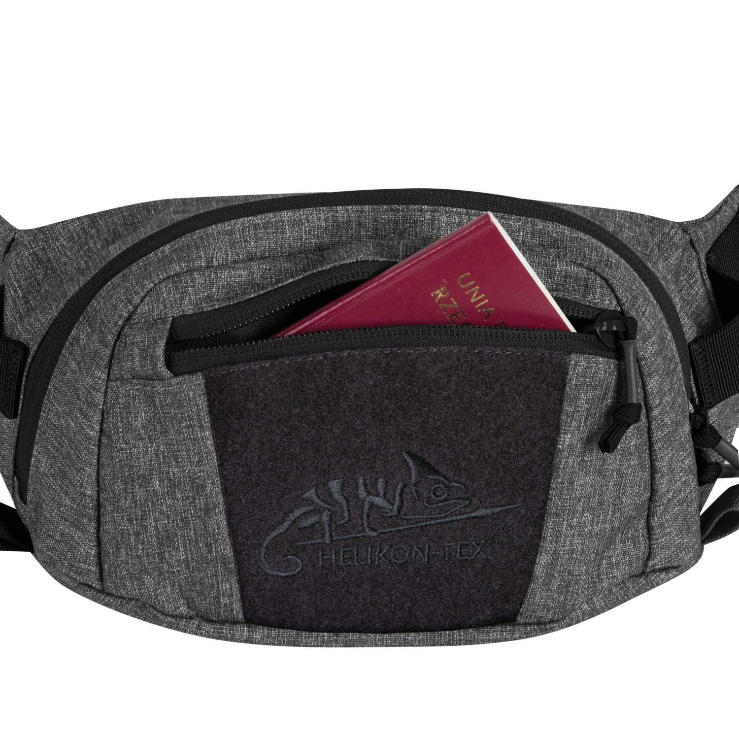Сумка Helikon POSSUM Waist Pack® - Nylon Polyester Blend - Melange Grey — изображение 3