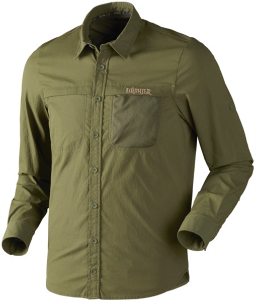 Рубашка Härkila Herlet Tech shirt Rifle green