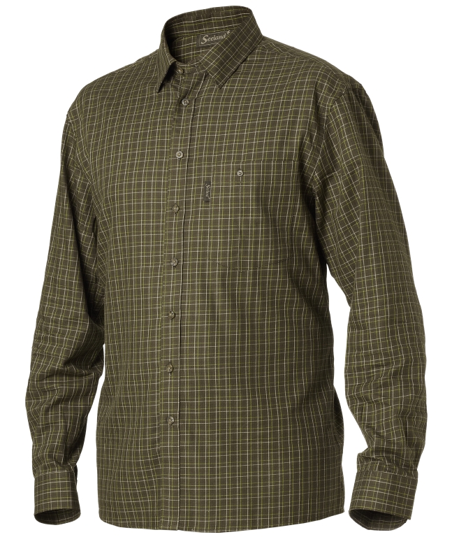 Рубашка Seeland Parkin Shirt - Pine green check