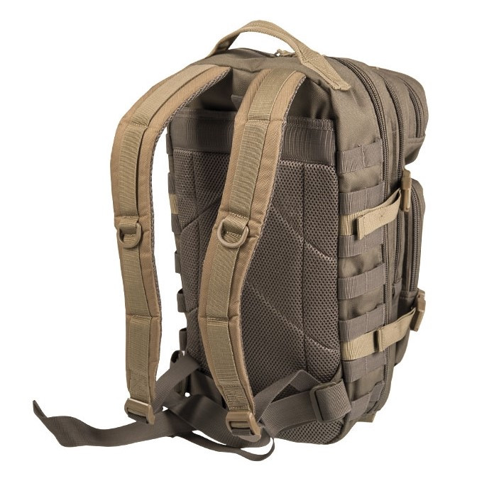 Рюкзак Mil-Tec US ASSAULT TACTICAL SMALL - RANGER GREEN / COYOTE — изображение 2