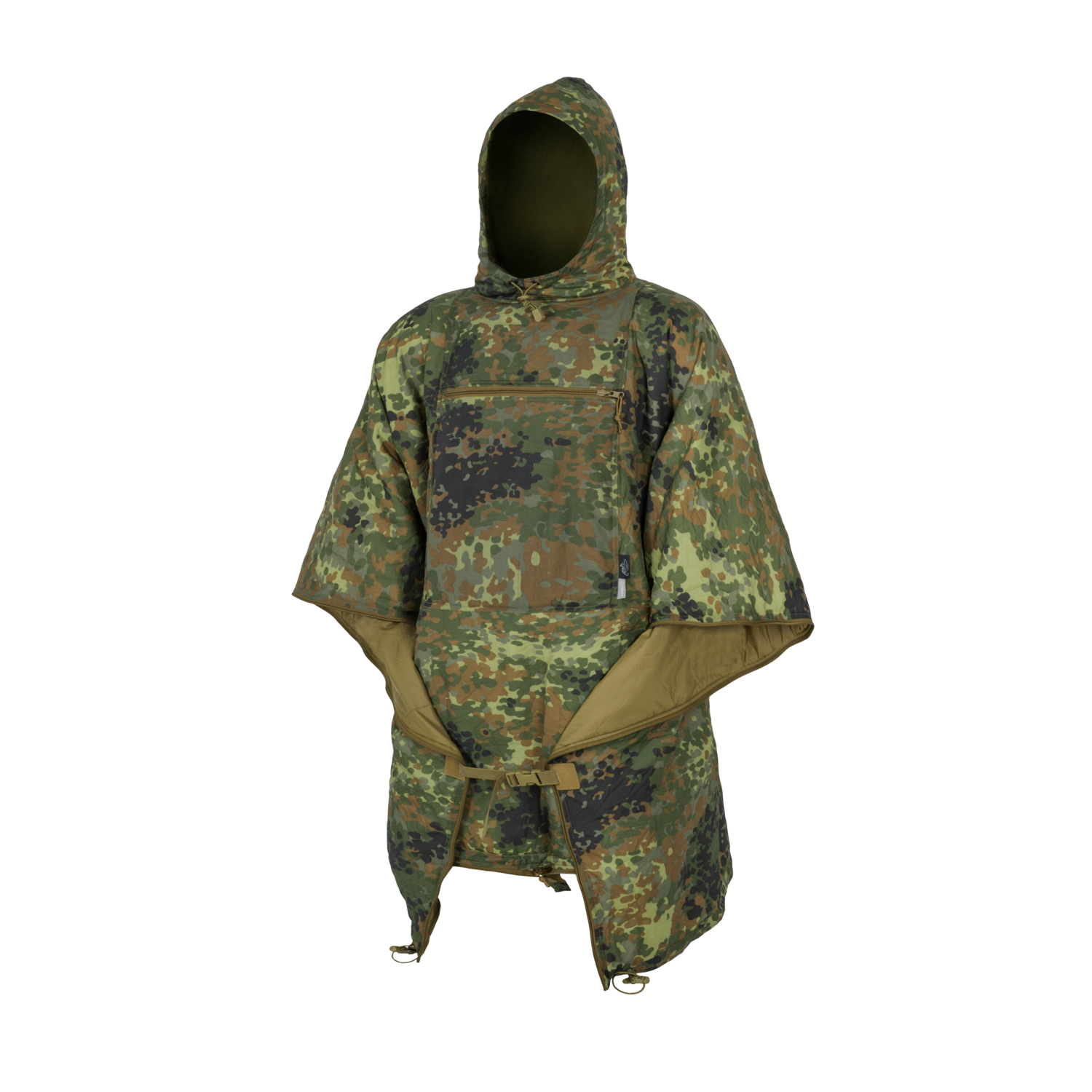 Пончо утепленное Helikon SWAGMAN ROLL Poncho® - Flecktarn