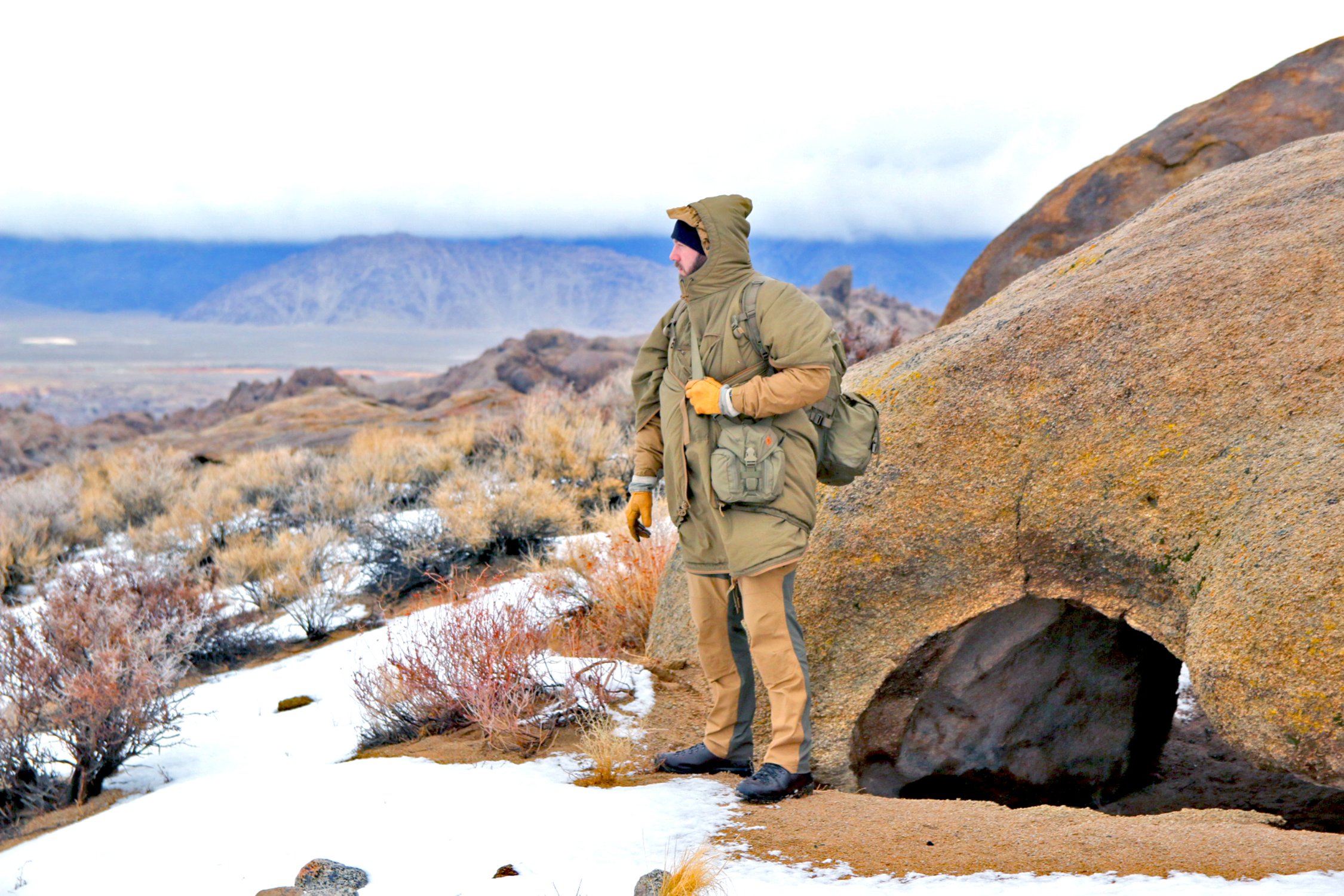 Пончо утепленное Helikon SWAGMAN ROLL Poncho® - Earth Brown — изображение 11