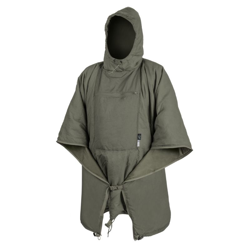 Пончо утепленное Helikon SWAGMAN ROLL Poncho® - Alpha Green