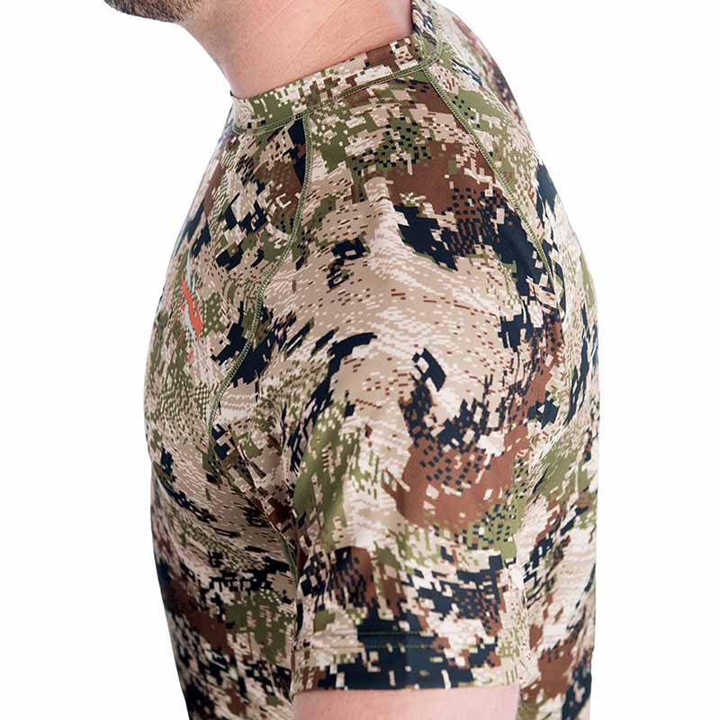 Термофутболка SITKA CORE LIGHTWEIGHT CREW SS - OPTIFADE SUBALPINE — изображение 2
