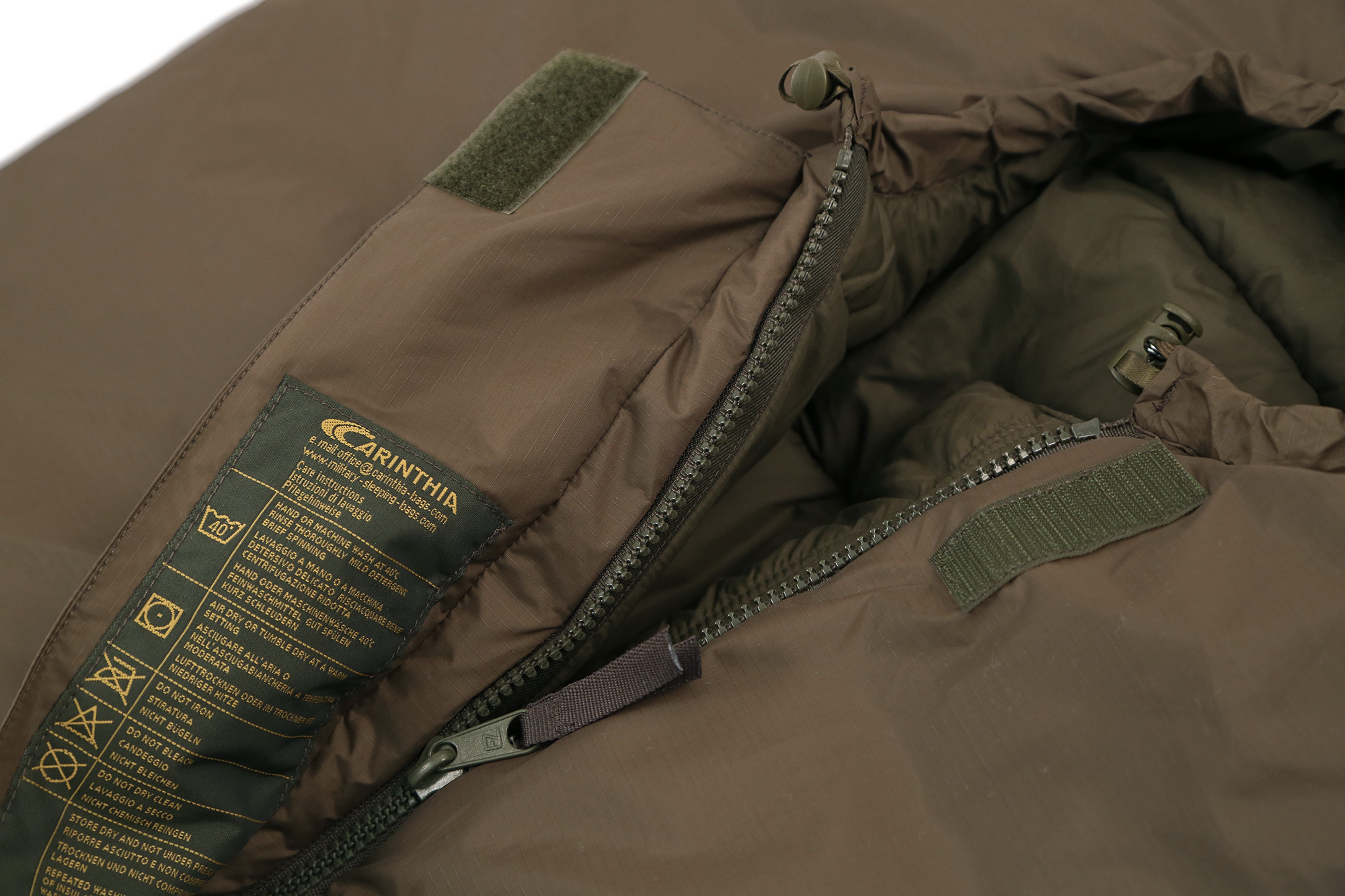 Спальный мешок Carinthia Defence 4 200 - Olive RAL 7013 — изображение 3