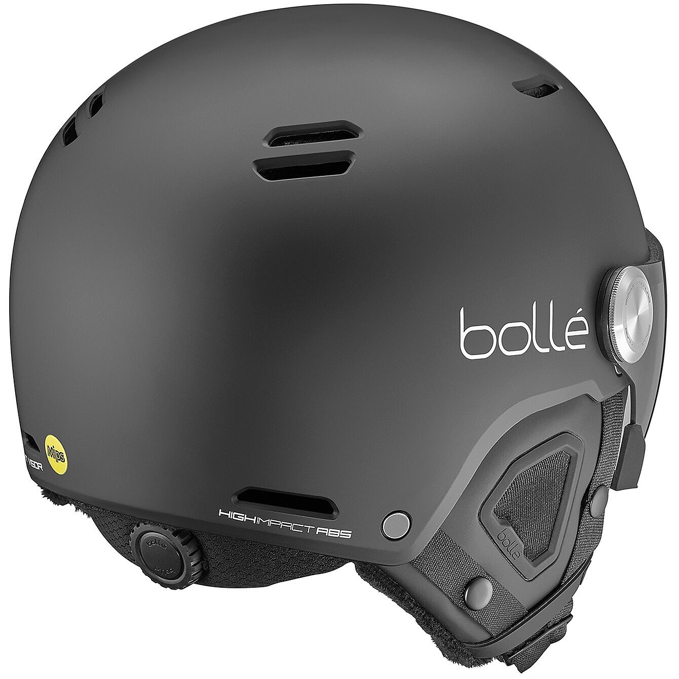Горнолыжный шлем Bolle Might Visor Premium MIPS Matt Black 52-55 cm (S) — изображение 2