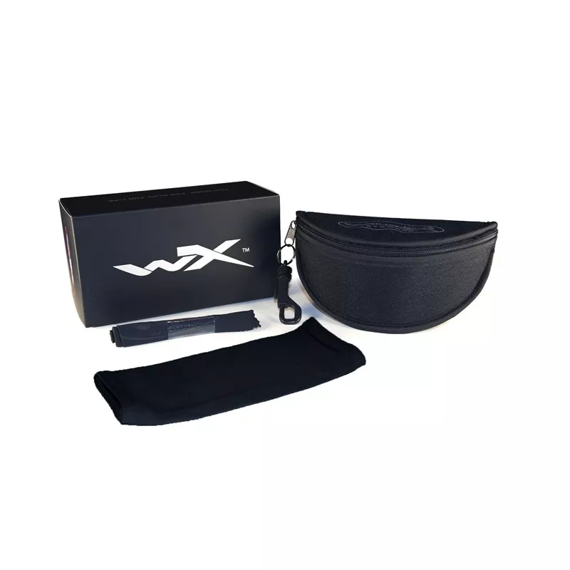 Баллистические Очки Wiley-X NERVE - Grey + Clear Lens / Matte Black Frame — изображение 4