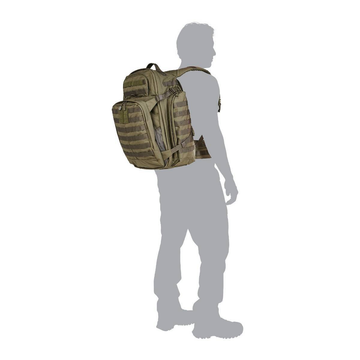 Рюкзак 5.11 RUSH 12 2.0 BACKPACK - 186 RANGER GREEN — изображение 12