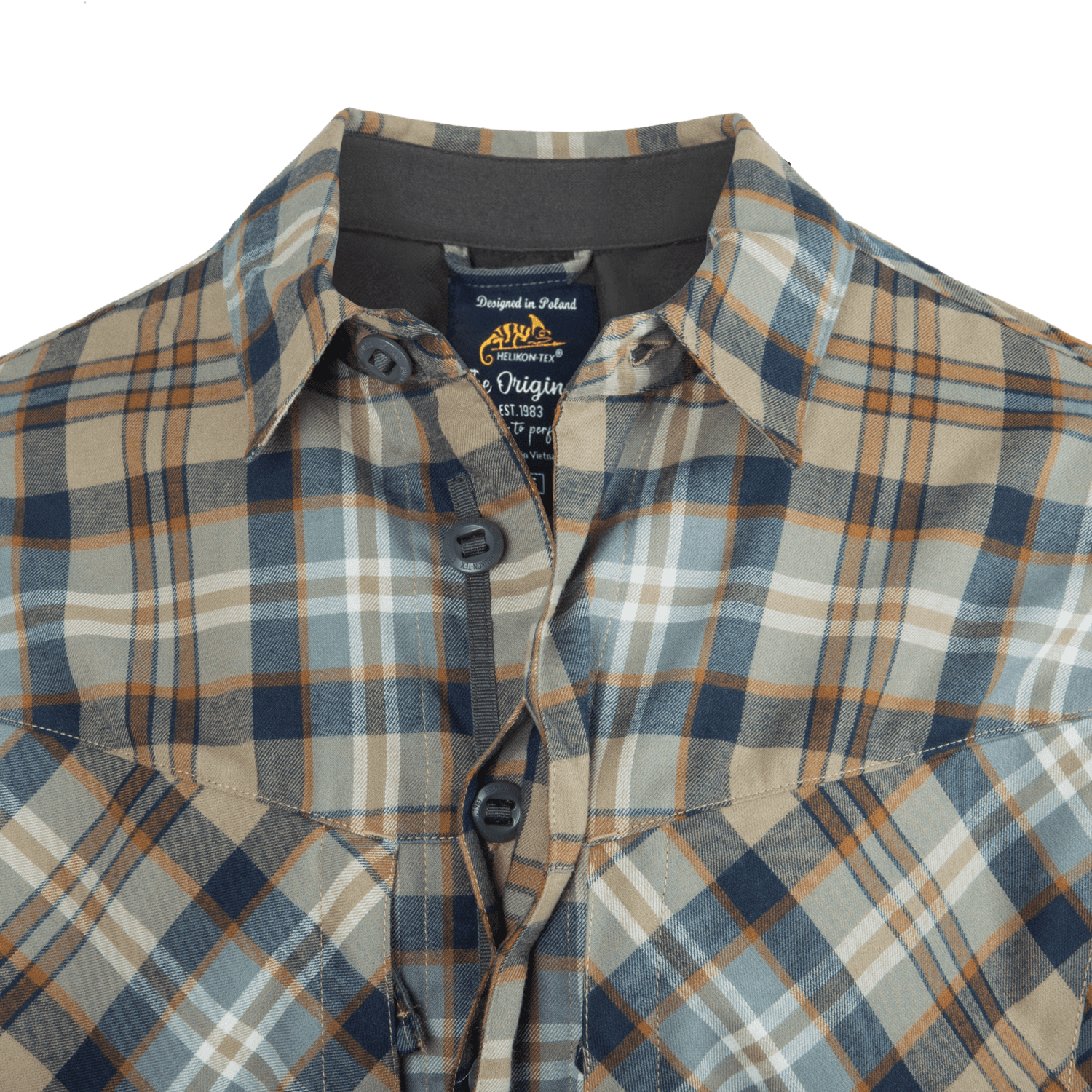 Рубашка Helikon MBDU Flannel Shirt® - Ginger Plaid — изображение 3