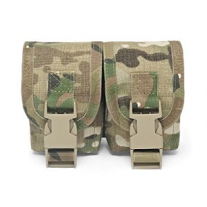 Подсумок магазина Warrior Double Frag Grenade Pouch MultiCam