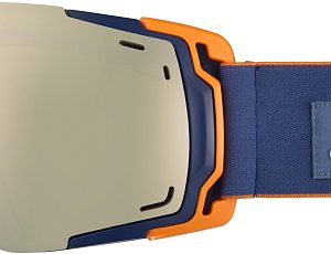 Очки горнолыжные Cebe FATEFUL Matt Dark Blue Orange Amber Flash Gold Cat.2