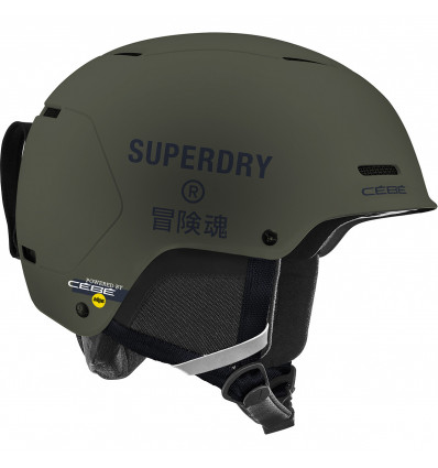 Горнолыжный шлем Cebe Pow Mips Matt Dusty Olive 59-61cm (L)