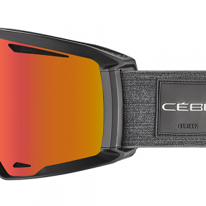 Очки горнолыжные Cebe REFERENCE Full Black PC Vario Perfo Amber Flash Red Cat.1-3