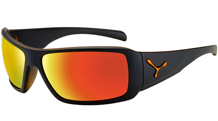 Очки Cebe UTOPY Matte Black Orange - Zone Grey Red