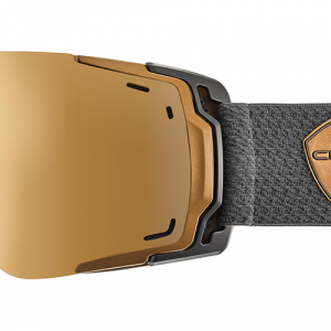 Очки горнолыжные Cebe FATEFUL Matt Black Copper NXT Vario Perfo Amber Flash Mirror Cat.1-3