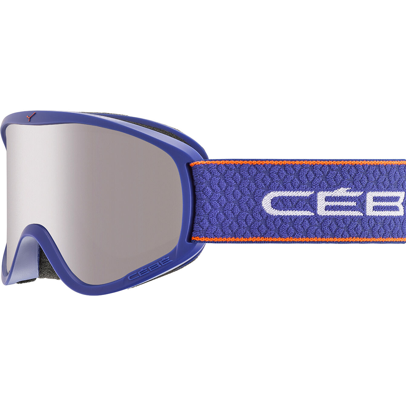 Очки горнолыжные Cebe HOOPOE Matt Blue Orange - Orange Flash Mirror Cat.2