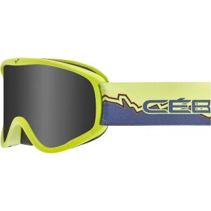 Очки горнолыжные Cebe HOOPOE Matt Lime Blue Mountain - Grey Ultra Black Cat.3