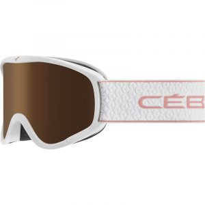 Очки горнолыжные Cebe HOOPOE Matt White - Dark Rose Flash Gold Cat.3