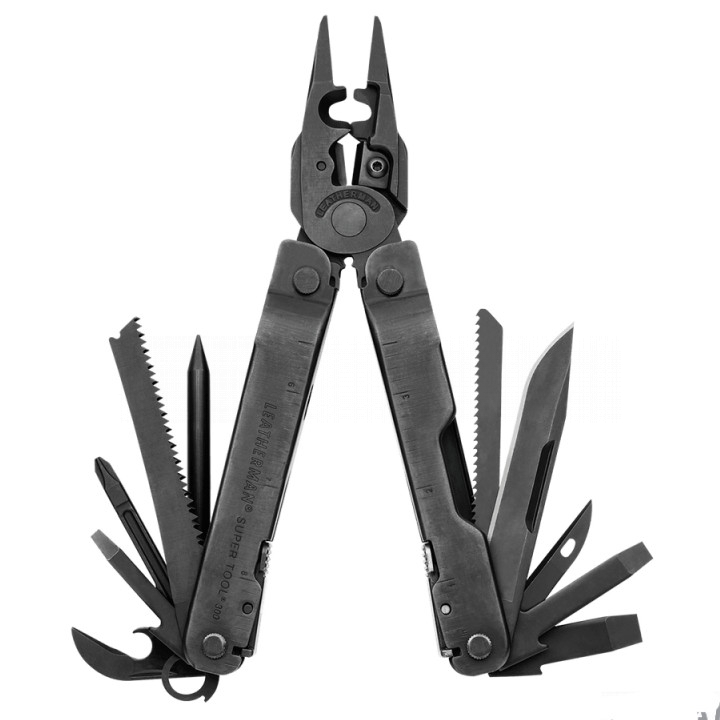 Мультитул LEATHERMAN SUPER TOOL 300 EOD BLACK с нейлоновым чехлом