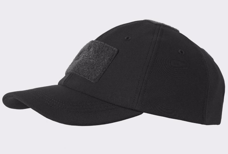 Бейсболка Helikon BBC WINTER Cap - Shark Skin - Black
