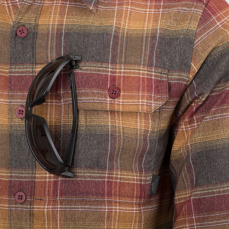 Рубашка Helikon GreyMan Shirt - Graphite Plaid — изображение 4