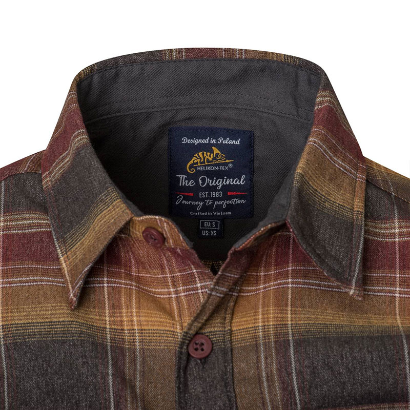 Рубашка Helikon GreyMan Shirt - Graphite Plaid — изображение 7