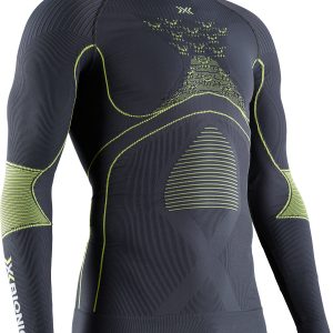 Термолонгслив X-BIONIC® ENERGY ACCUMULATOR® 4.0 Shirt LG SL - CHARCOAL / YELLOW
