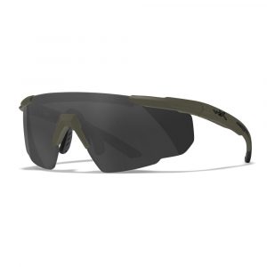 Очки Wiley-X SABER ADVANCED - Smoke Clear Rust Lens / OO Green Frame
