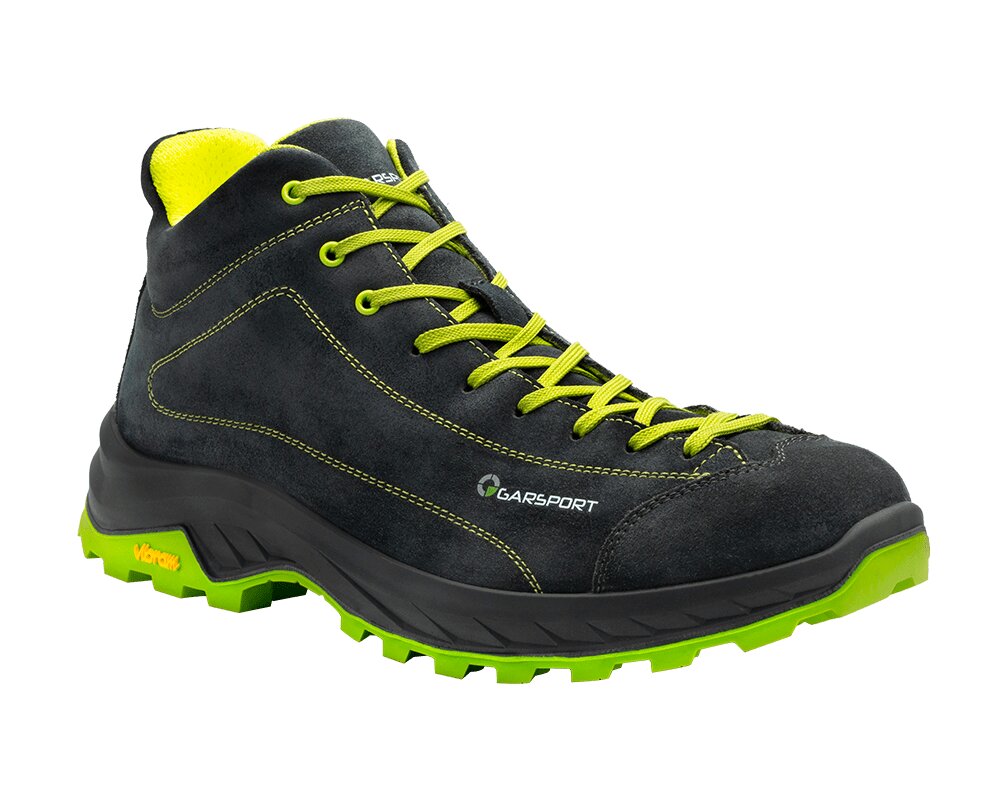 Ботинки GARSPORT ROZES MID - ANTRACITE / LIME