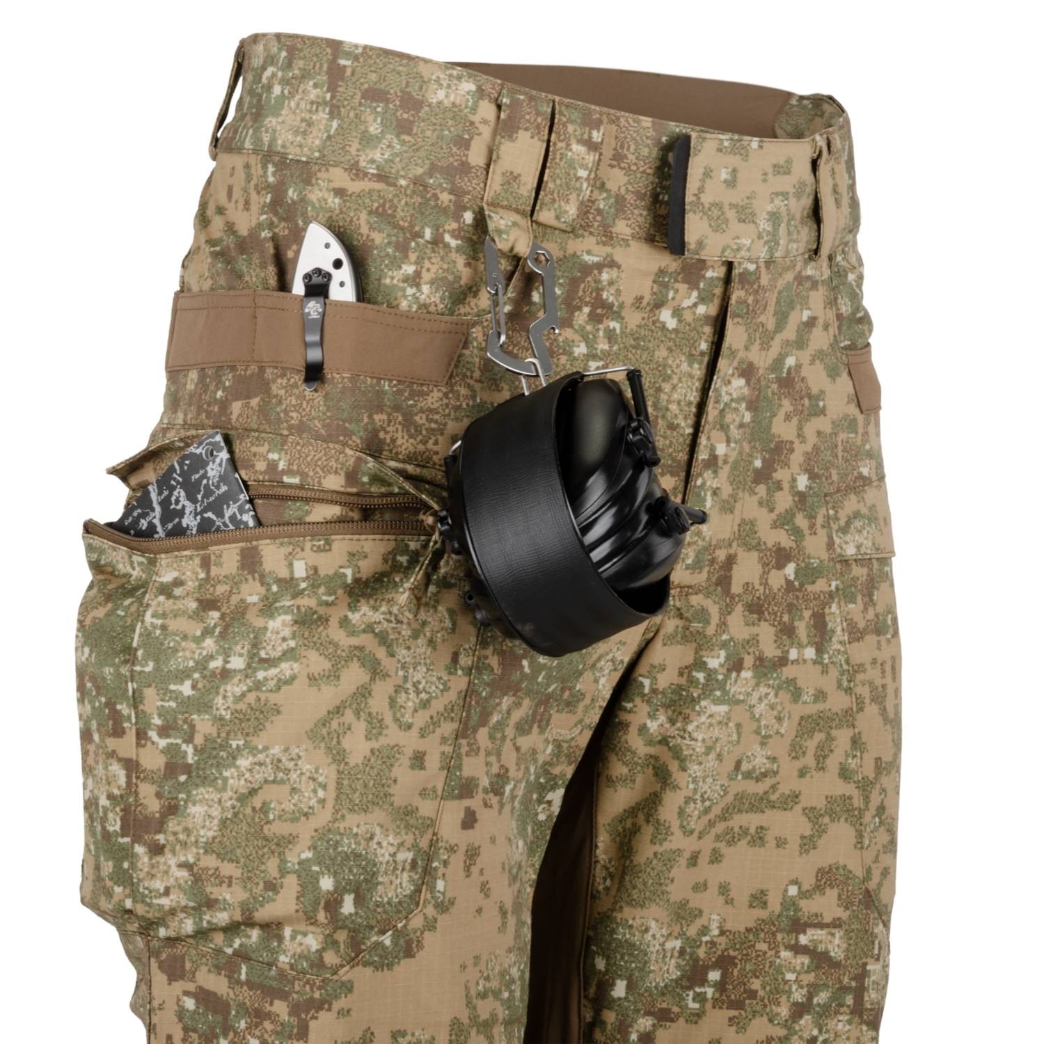 Брюки Helikon HYBRID TACTICAL PANTS® - NyCo Ripstop - PenCott® WildWood™ — изображение 3