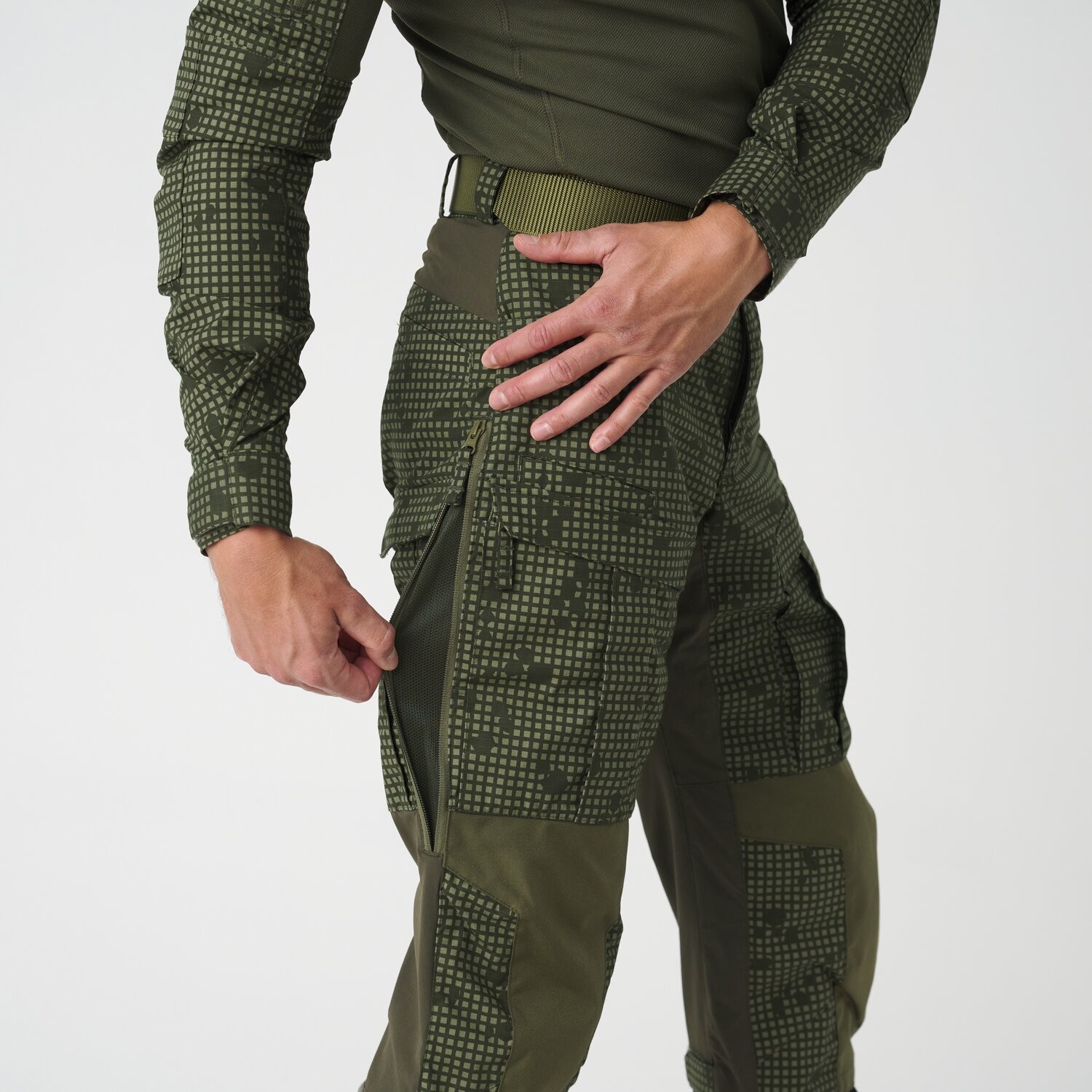 Брюки Helikon MCDU Combat Pants - Desert Night Camo/Olive Green A — изображение 3