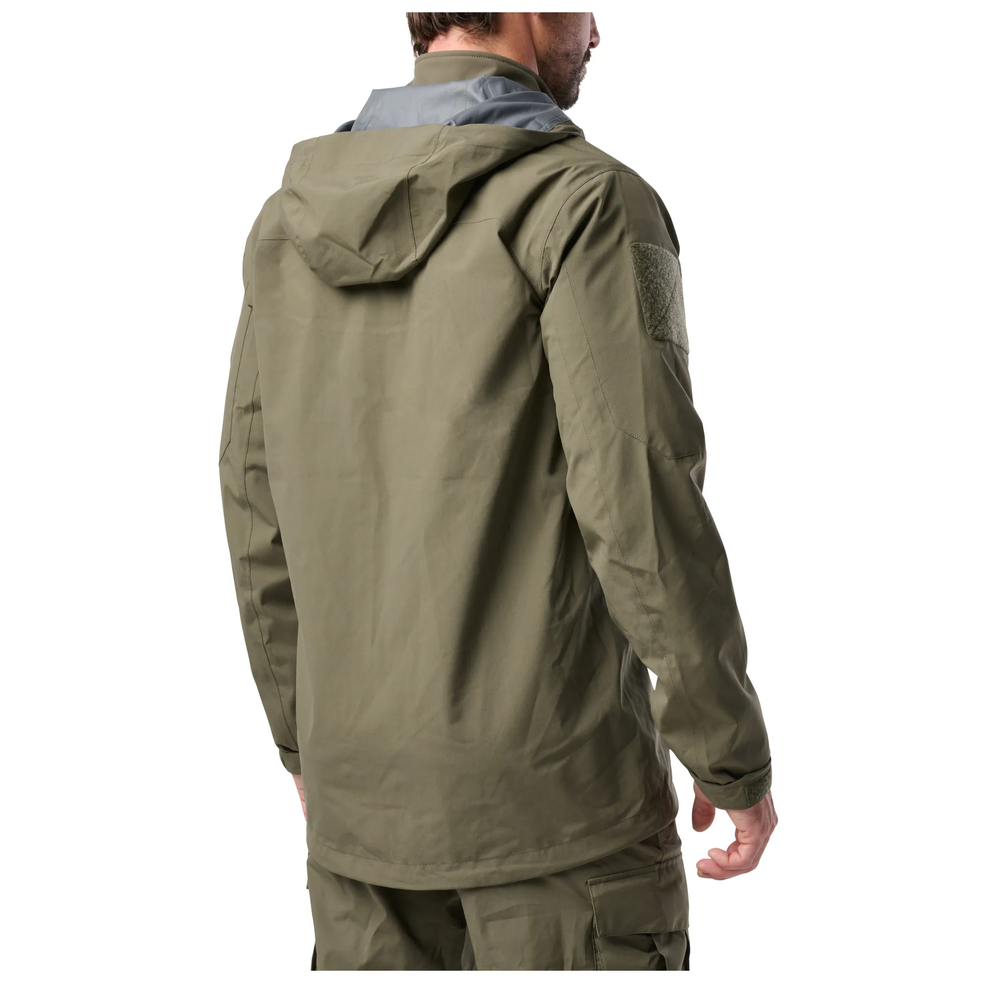 Куртка 5.11 FORCE RAINSHELL JACKET - 186 RANGER GREEN — изображение 5