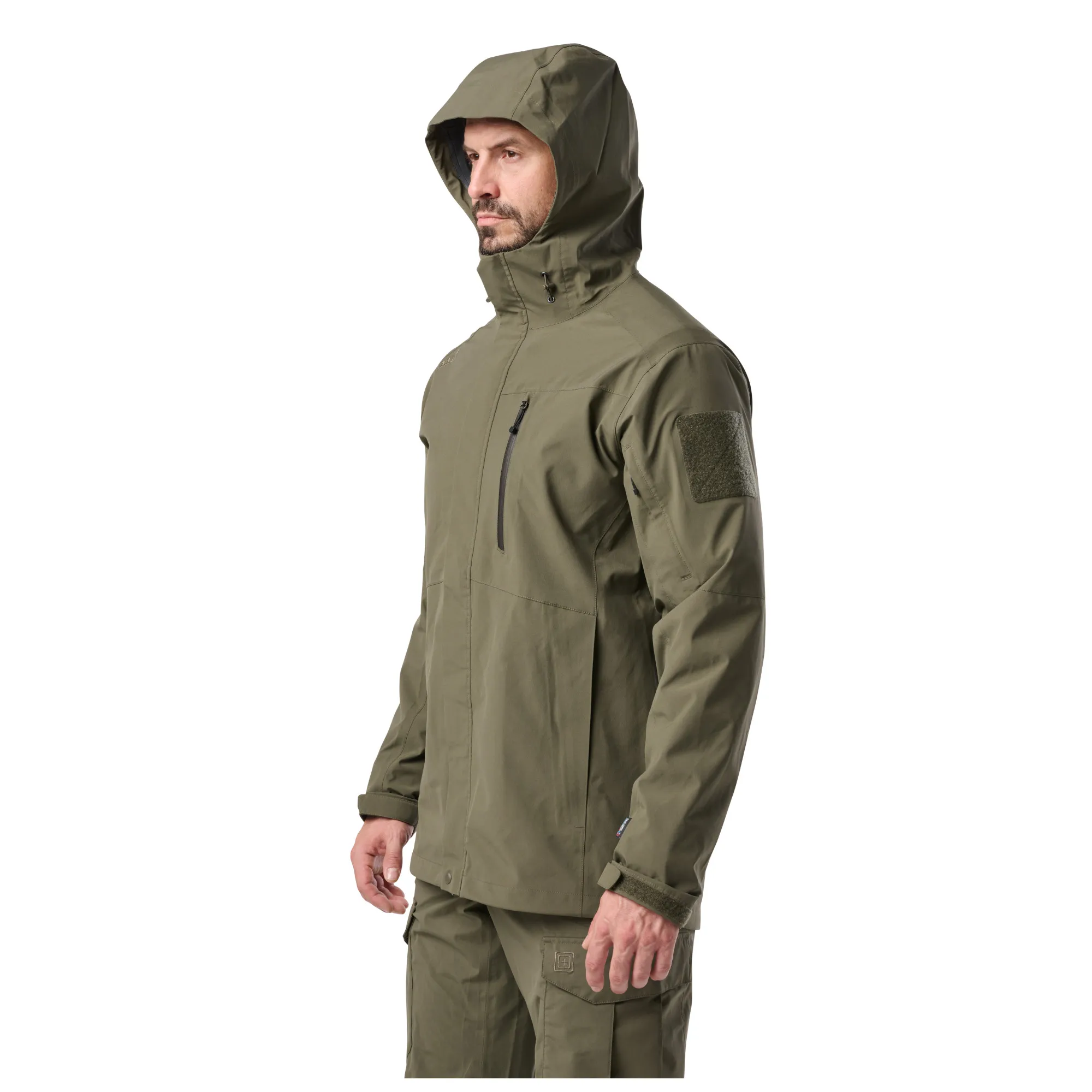 Куртка 5.11 FORCE RAINSHELL JACKET - 186 RANGER GREEN — изображение 7