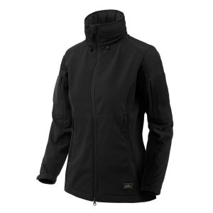 Куртка Helikon GUNFIGHTER WOMEN'S Jacket - Shark Skin Windblocker - Black