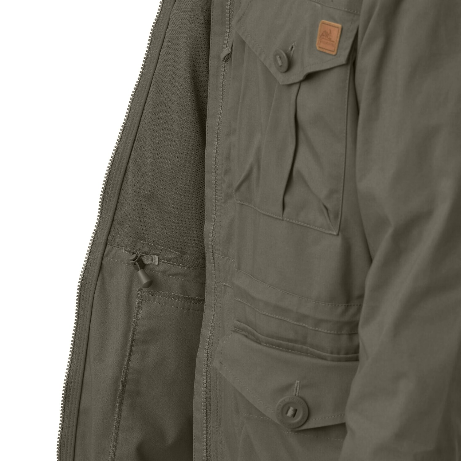 Куртка Helikon-Tex SAS Smock - DuraCanvas - Taiga Green — изображение 6