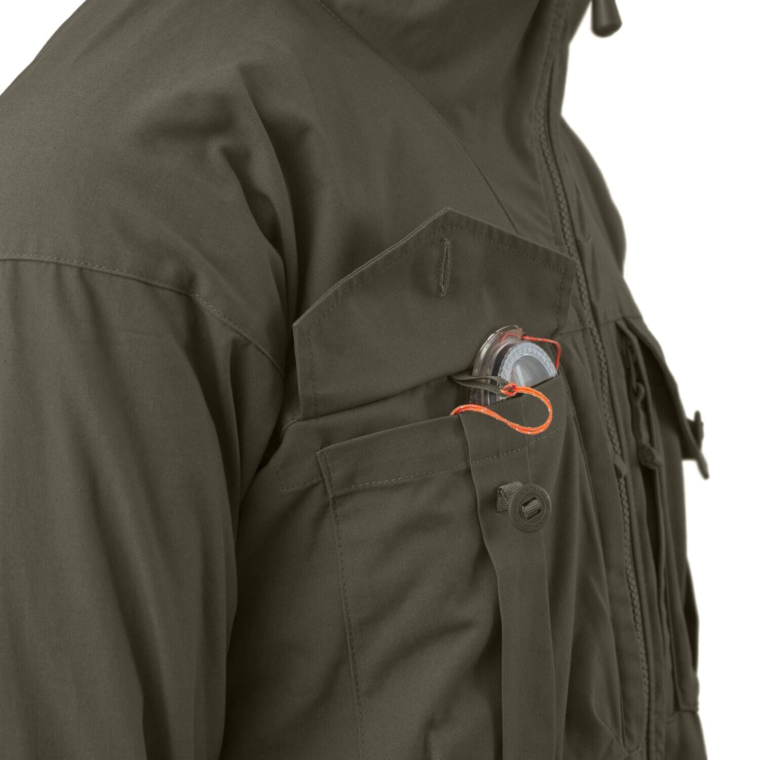Куртка Helikon-Tex SAS Smock - DuraCanvas - Taiga Green — изображение 9