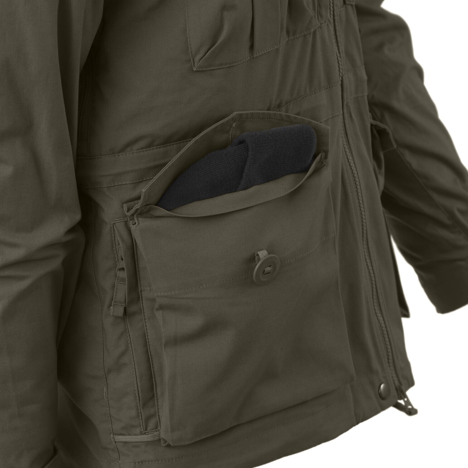Куртка Helikon-Tex SAS Smock - DuraCanvas - Taiga Green — изображение 10