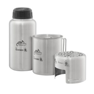Набор посуды Helikon-Tex PATHFINDER Stainless Steel Bottle Cook Set - Steel
