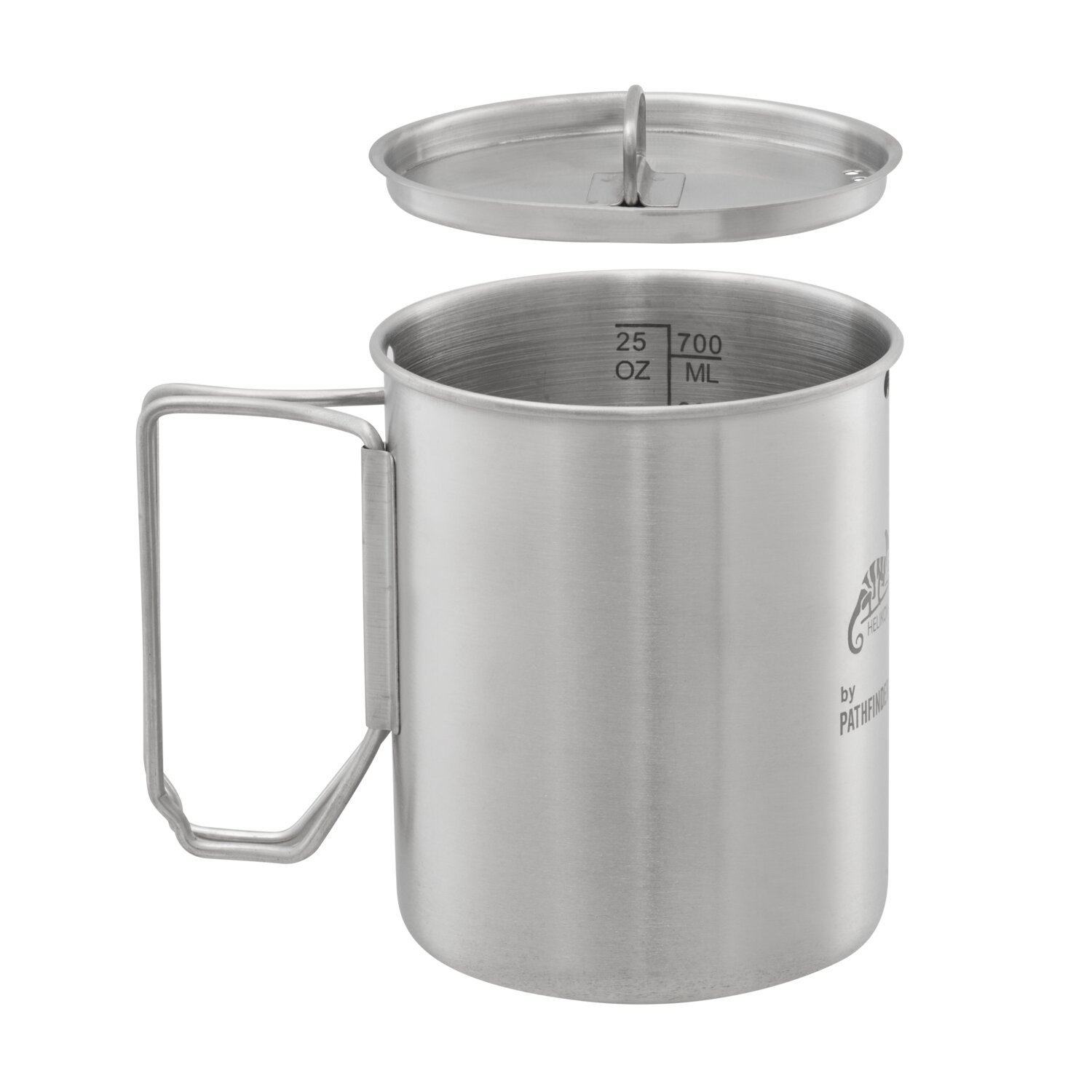 Набор посуды Helikon-Tex PATHFINDER Stainless Steel Bottle Cook Set - Steel — изображение 8