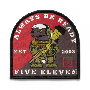 Патч 5.11 BADGER OPERATO PATCH - 1075 RED OCHRE