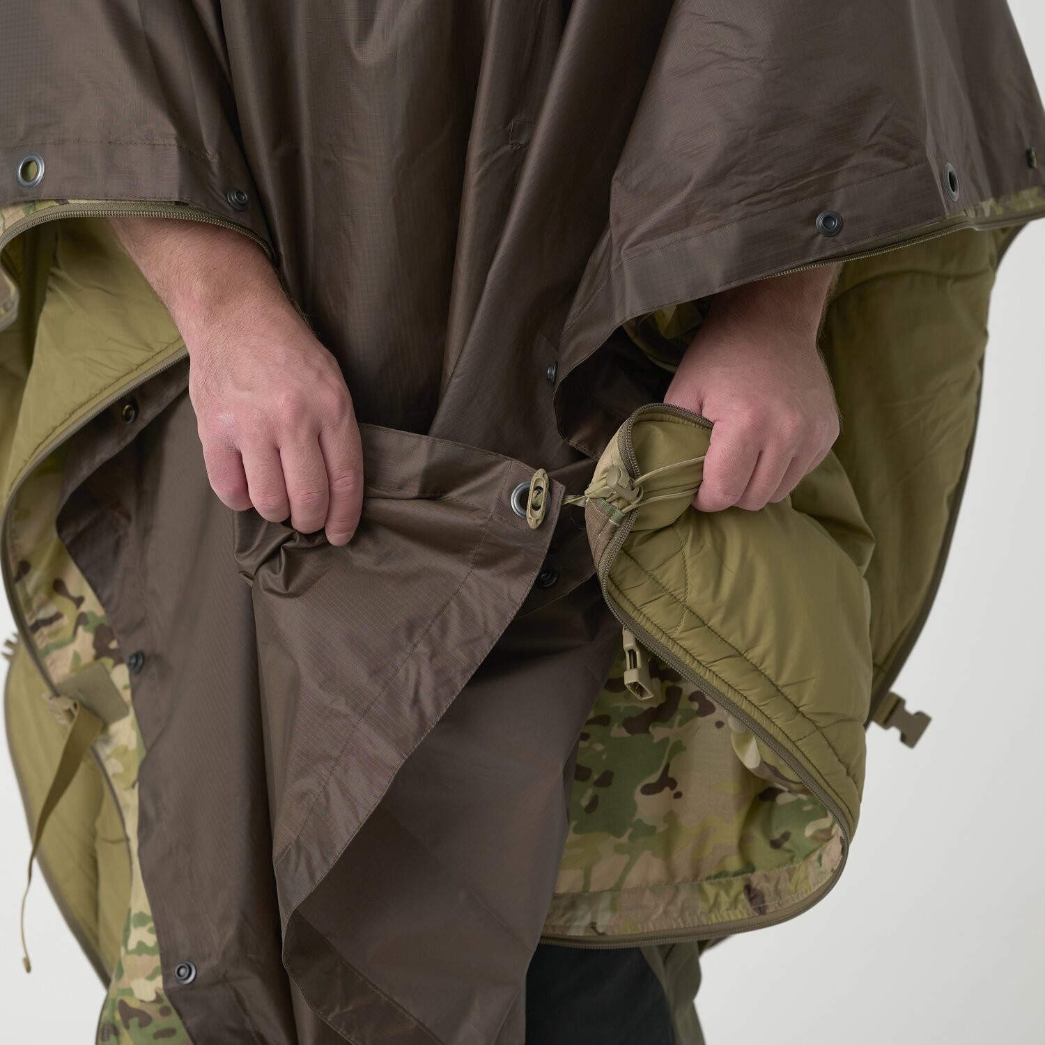 Пончо Helikon Poncho U.S. Model - Taiga Green — изображение 2